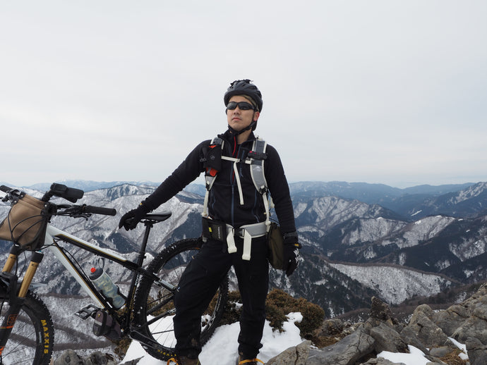 冬期山岳MTB 藤原岳